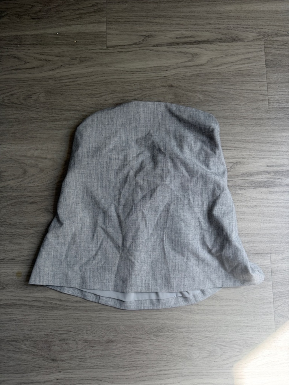 Abercrombie & Fitch Heathered Gray Strapless Bandeau